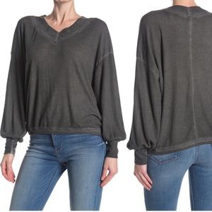 Mustard Seed Waffle Knit Top Size Small NWT